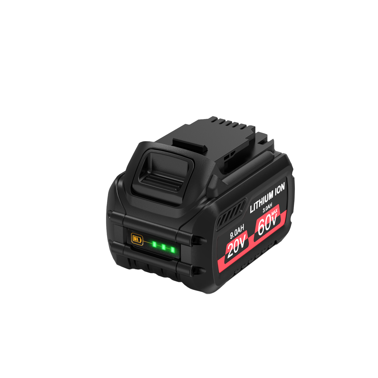 Lithium Battery 20-60V 9-3Ah 2Pack Large capacity Can be used for DeWalt