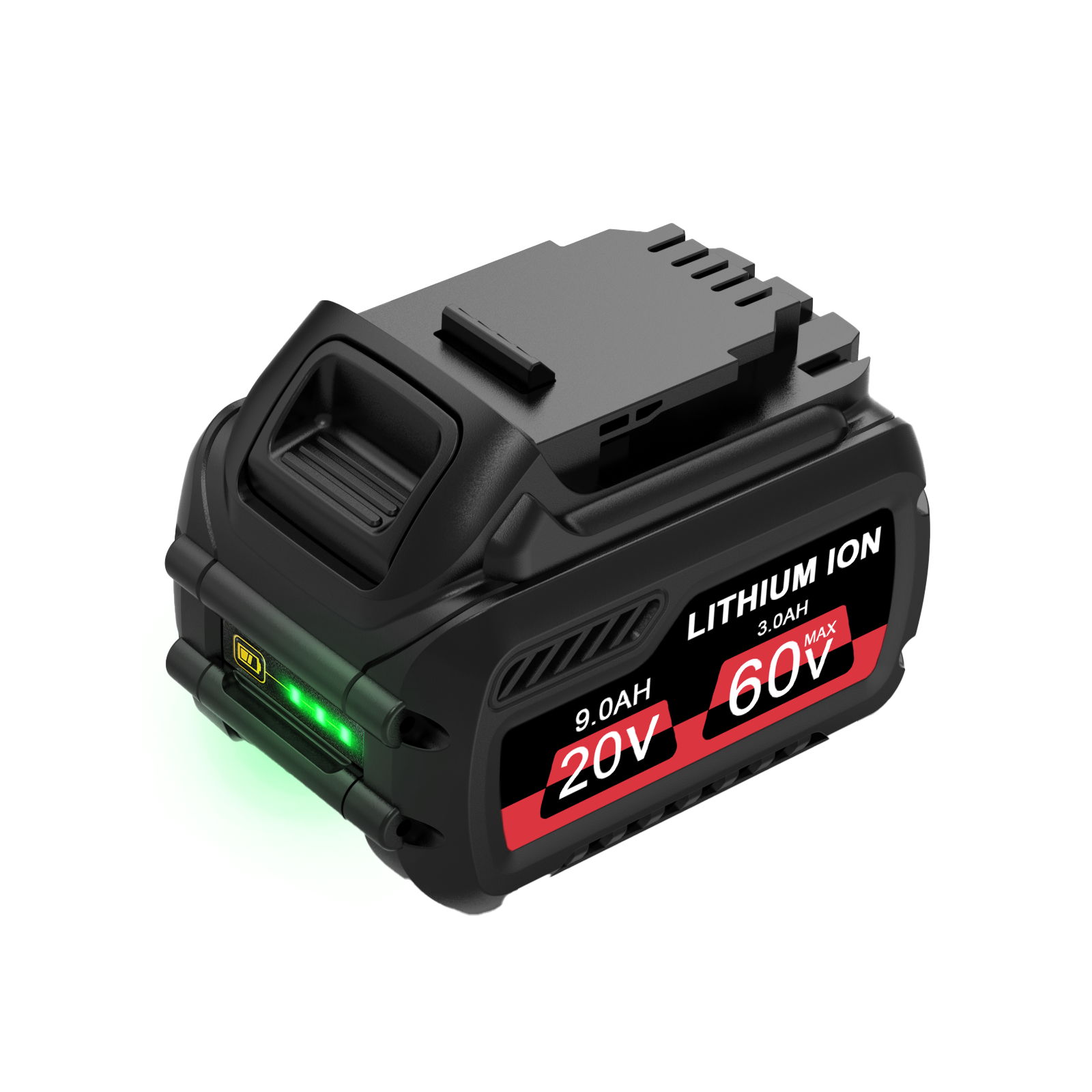 Lithium Battery 20-60V 9-3Ah 2Pack Large capacity Can be used for DeWalt