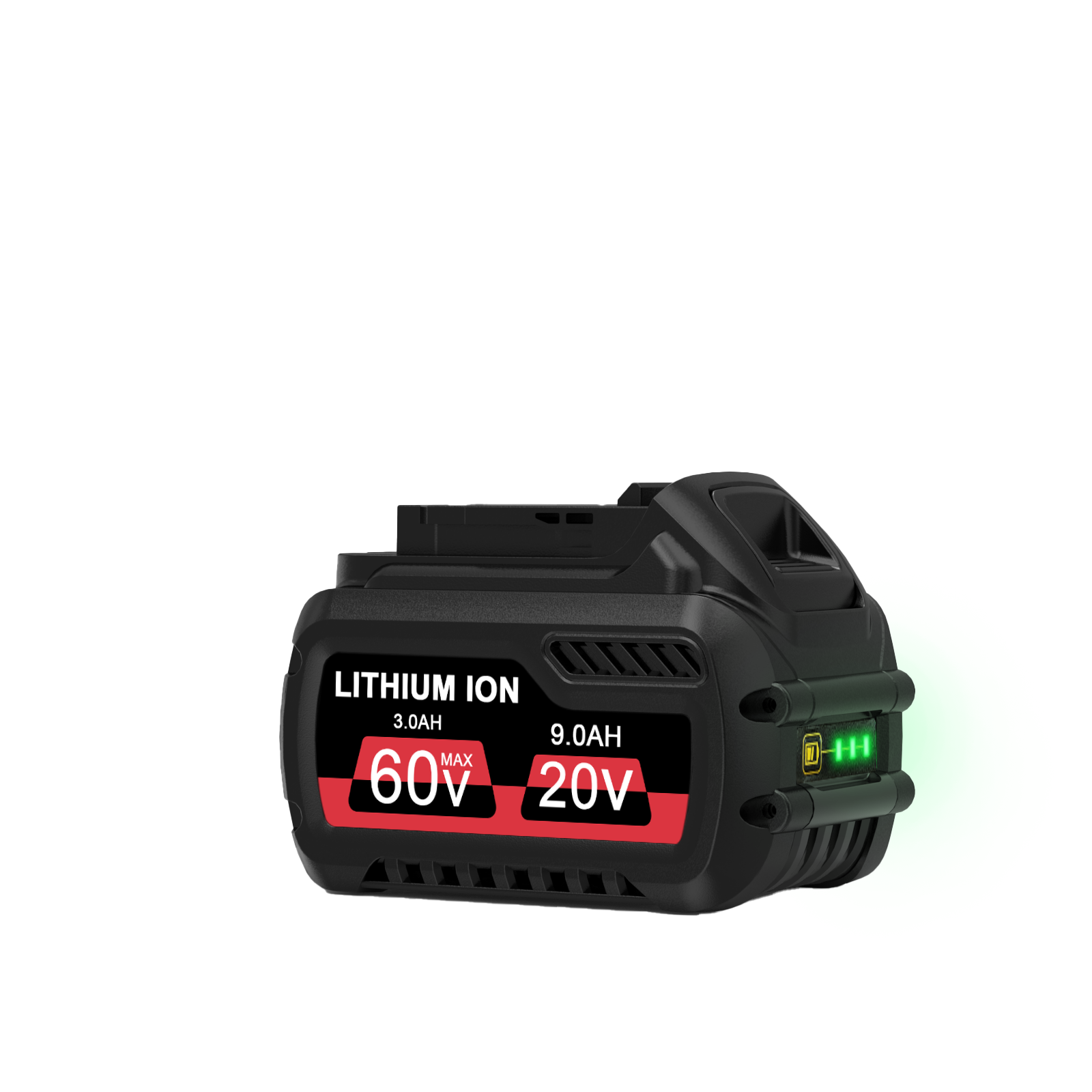 Lithium Battery 20-60V 9-3Ah 2Pack Large capacity Can be used for DeWalt
