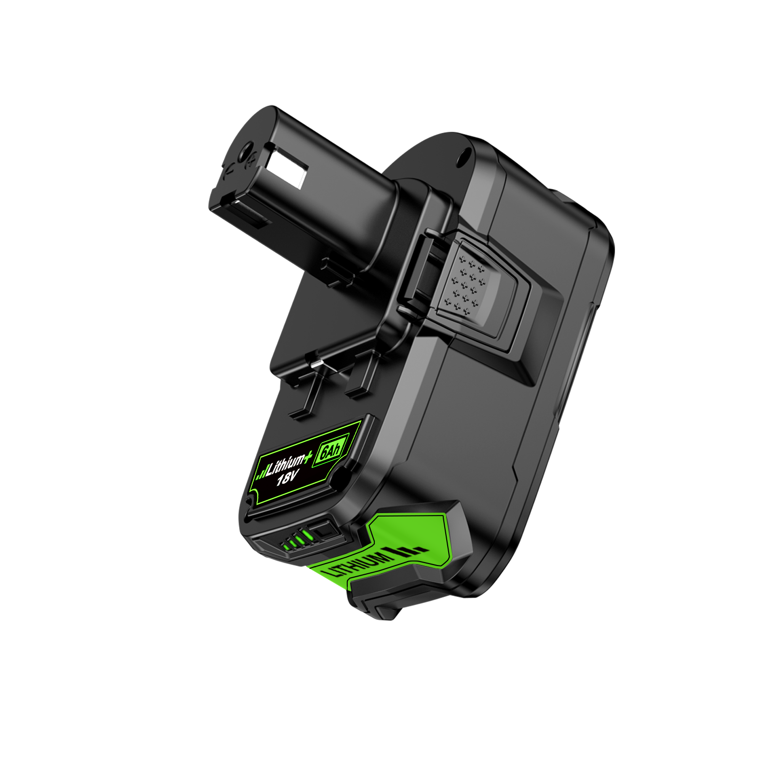 Lithium Battery 18V 6.0Ah 2Pack Large capacity Can be used for Ryobi